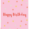 Happy Birthday Guest Book (Hardcover): Guest book, party and birthday celebrations decor, memory book, happy birthday guest book, celebration message - Hardcover
