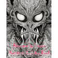 Abnormality Horror Monsters Coloring Book - Paperback