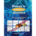 Biology in Comics: Genetics: Learn K-12 School Sciences - Paperback