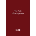 The Acts of the Apostles (GNT) - Paperback