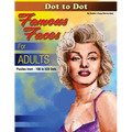 Dot-to-Dot Famous Faces for Adults: Puzzles from 196 to 528 dots - Paperback