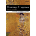 Economics and Happiness: Framing the Analysis - Paperback