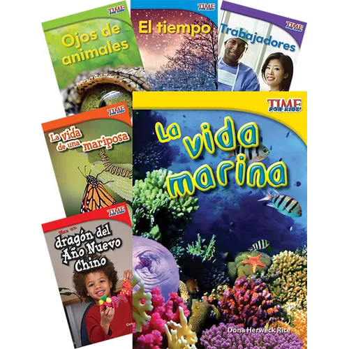 Time for Kids(r) Informational Text Grade 1 Spanish Readers Set 2 10-Book Set - Paperback