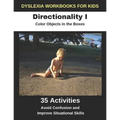 Dyslexia Workbooks for Kids - Directionality I - Color Objects in the Boxes - Avoid Confusion and Improve Situational Skills - Paperback