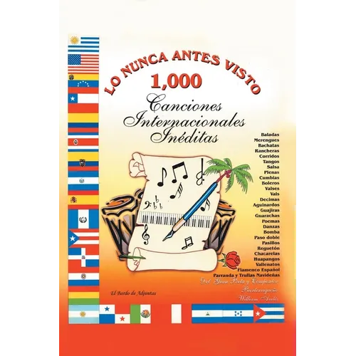 Lo Nunca Antes Visto: 1,000 Canciones Internacionales Inéditas - Paperback