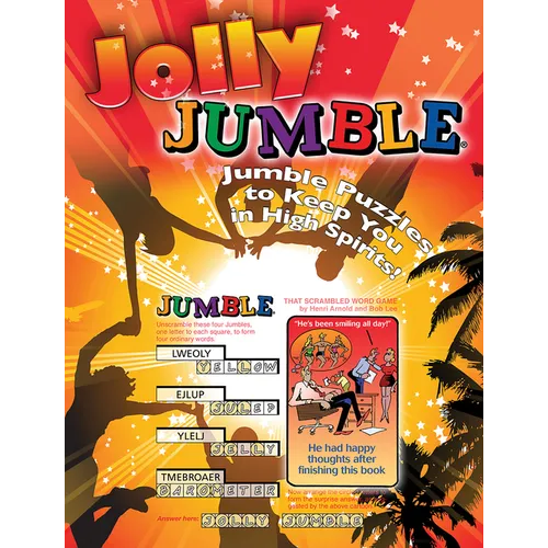 Jolly Jumble(r): Jumble(r) Puzzles to Keep You in High Spirits! - Paperback