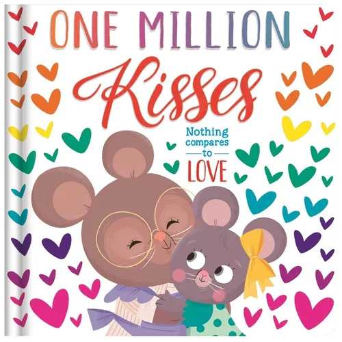 One Million Kisses: Padded Board Book - Board Book