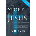 The Story of Jesus: All Four Gospels In One (Study Bible) - Paperback