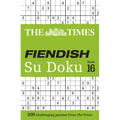 The Times Fiendish Su Doku Book 16: 200 Challenging Su Doku Puzzles - Paperback