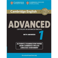 Cambridge English Advanced 1 for Revised Exam from 2015 Student's Book with Answers: Authentic Examination Papers from Cambridge English Language Asse - Paperback