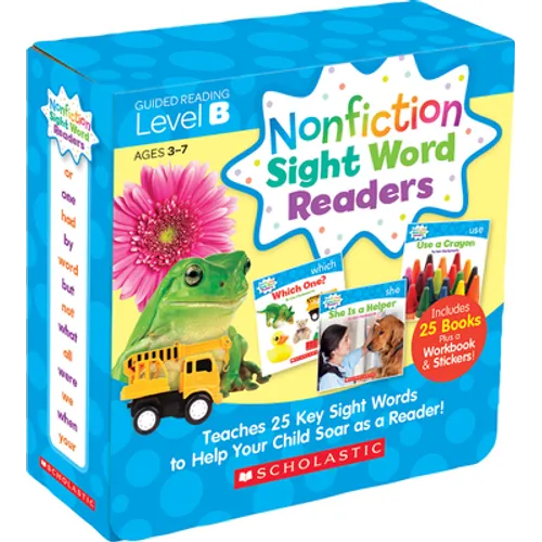 Nonfiction Sight Word Readers Parent Pack Level B - Boxed Set