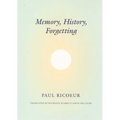 Memory, History, Forgetting - Paperback