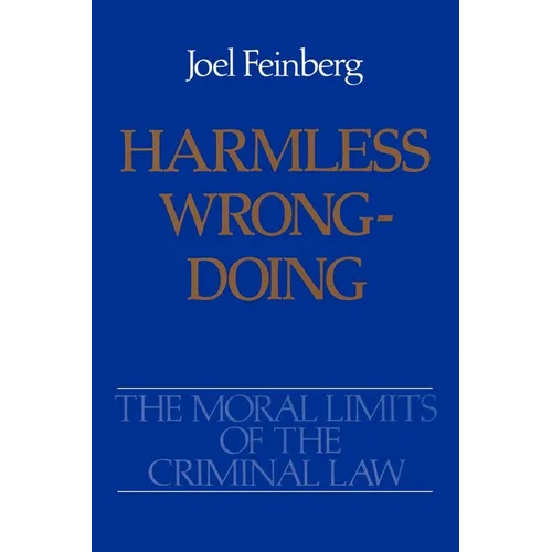 Harmless Wrongdoing - Paperback