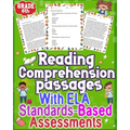 Reading passages Comprehension With ELA Assessments GRADE 6th: Elevate reading comprehension in Grade 6 with effective ELA assessments. Unlock academi - Paperback