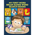 My First Word Brain Games Word Search Books English Montessori: Easy to remember new vocabulary faster. Learn sight words readers set with pictures la - Paperback