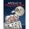 Apollo 11: First Men on the Moon Coloring Book - Paperback