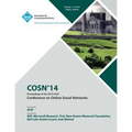 COSN 2014, ACM Conference on Online Social Networks - Paperback