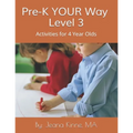 Pre-K YOUR Way Level 3 (Black and White Version): Advanced Academics - Paperback