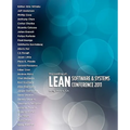 Proceeding of Lean Software and Systems Conference 2011 - Paperback