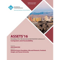 ASSETS 16 18th ACM SIGACCESS Conference on Computers and Accessibility - Paperback