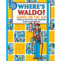 Where's Waldo? Games on the Go!: Puzzles, Activities, and Searches (a Compact, Travel-Size Hidden Object Activity Book with Mazes, Memory Games, Spot- - Paperback