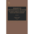 Research in Organizational Behavior: Volume 25 - Hardcover