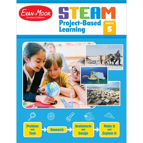 Steam Project-Based Learning, Grade 5 - Paperback