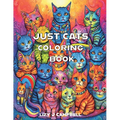 Just Cats Coloring Book - Paperback