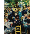 Renoir Daily Planner 2026: Dance at le Moulin de la Galette Painting Artistic Impressionism Art Organizer - Paperback