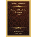 Letters Of Frederic Ozanam (1886) - Paperback