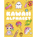 Cute and Easy Kawaii Alphabet Colouring Book: 26 Fun and Relaxing Colouring Pages for All Ages - Paperback