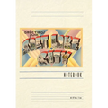 Vintage Lined Notebook Greetings from Salt Lake City, Utah - Paperback