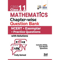CBSE Class 11 Mathematics Chapter-wise Question Bank - NCERT + Exemplar + Practice Questions with Solutions - 3rd Edition - Paperback