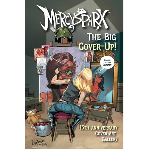 Mercy Sparx: The Big Cover Up Art Book - Paperback