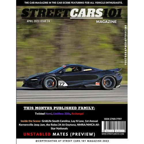 Street Cars 101 Magazine- April 2023 Issue 24 - Paperback