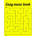 Easy maze book - Paperback