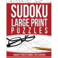 Sudoku Large Print Puzzles: Brain Fitness Games for Seniors - Paperback