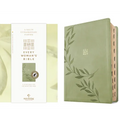 NLT Every Woman's Bible, Filament Enabled (Leatherlike, Olive Branch Green, Indexed, Red Letter) - Imitation Leather