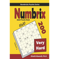 Numbrix Adult Puzzle Book: 200 Very Hard (10x10) Puzzles - Paperback