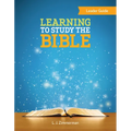 Learning to Study the Bible Leader Guide - Paperback