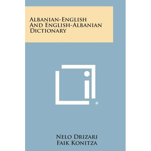 Albanian-English and English-Albanian Dictionary - Paperback