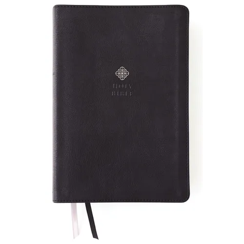 Niv, Men's Devotional Bible (by Men, for Men), Large Print, Leathersoft, Black, Comfort Print - Imitation Leather