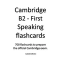 Cambridge B2 - First Speaking flashcards - Paperback