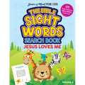 The Bible Sight Words Search Book: Jesus Loves Me - Paperback