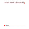 Historic Preservation Handbook - Paperback