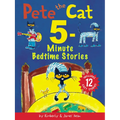 Pete the Cat: 5-Minute Bedtime Stories: 12 Bedtime Stories in 1 Book - Hardcover