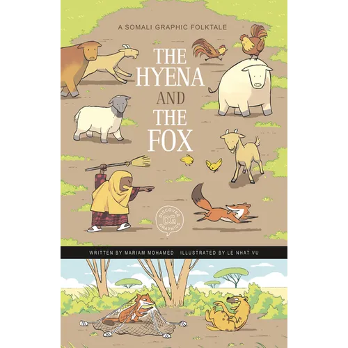 The Hyena and the Fox: A Somali Graphic Folktale - Hardcover