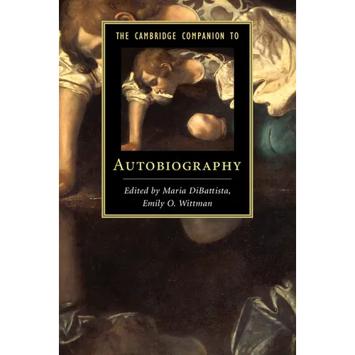 The Cambridge Companion to Autobiography - Paperback
