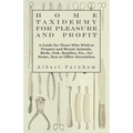 Home Taxidermy or Pleasure and Profit - A Guide for Those Who Wish to Prepare and Mount Animals, Birds, Fish, Reptiles, Etc., for Home, Den or Office - Paperback