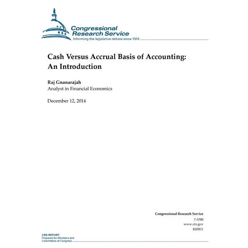 Cash Versus Accrual Basis of Accounting: An Introduction - Paperback